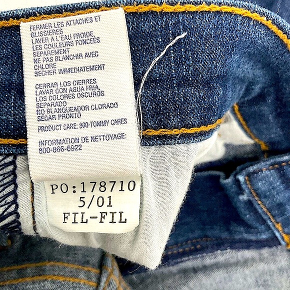 Vintage Y2K Tommy Jeans, Size 7, Hipster Flare Jeans - Picture 5 of 10